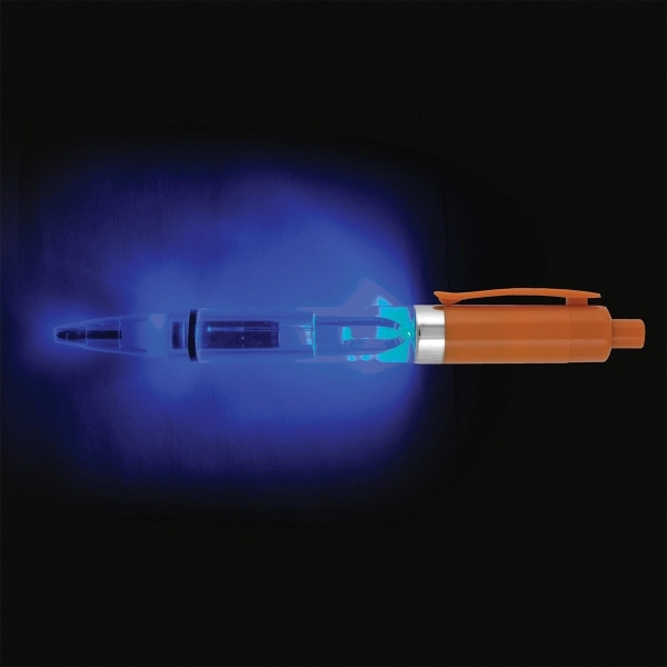 Vicente Light Up Pen with BLUE Color LED Light - Image 7