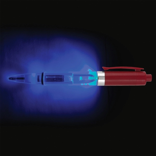 Vicente Light Up Pen with BLUE Color LED Light - Image 8