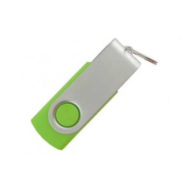 Yosemite - Plastic and metal swivel style USB flash drive. - Image 2