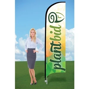 Swooper Flag with Ground Stake-single