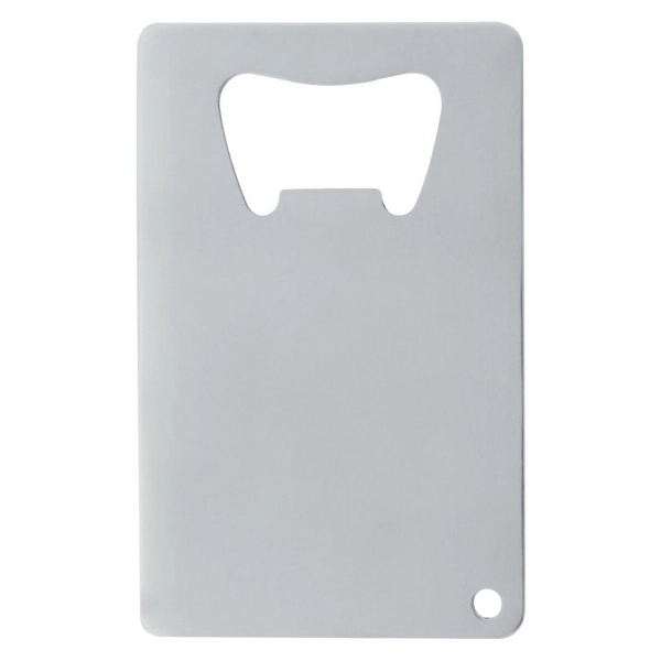 Stainless Credit Card Bottle Opener - Image 2