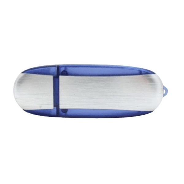 Kodiak - Aluminum and plastic USB flash drive with cap. - Image 3