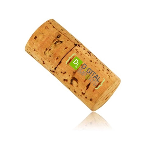 Cork USB - Natural cork stopper shaped USB flash drive. - Image 3
