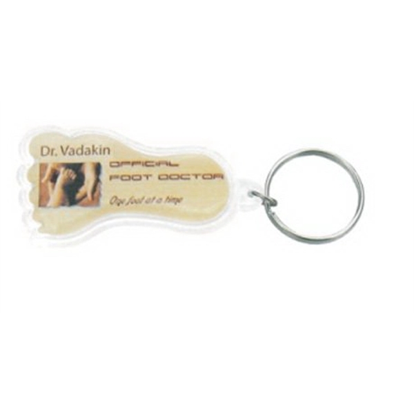 Infinity Color Foot Shape Key Tag - Image 2