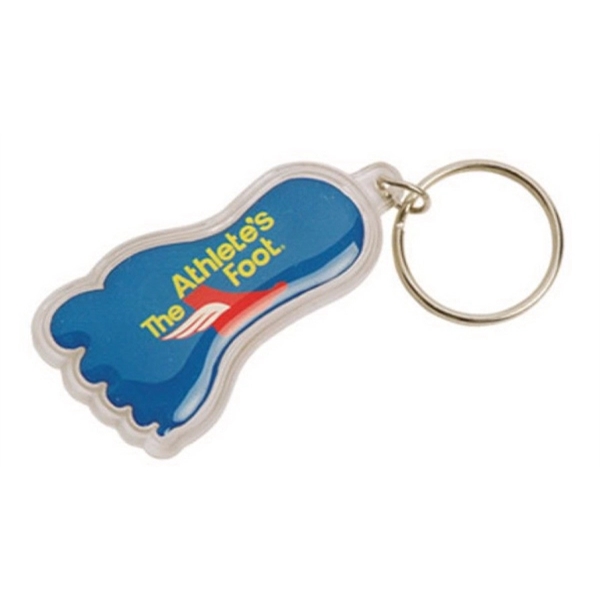 Infinity Color Foot Shape Key Tag - Image 1