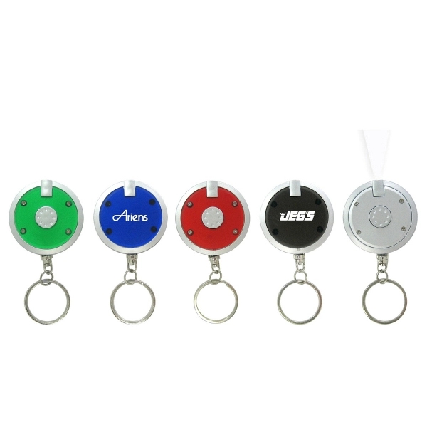 Rio Round LED Keychain - Image 1