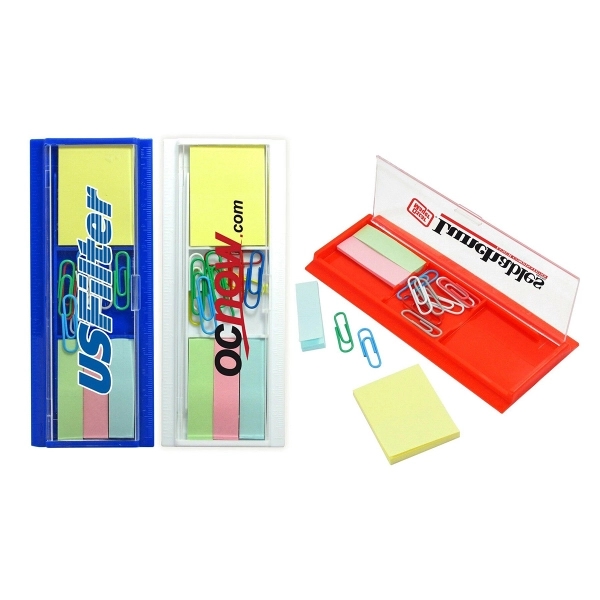 Ontario Desk Accessory (Ruler, paper clip, sticky notes set) - Image 1