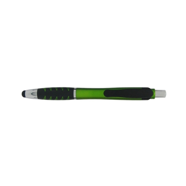 Click Action Plastic Ballpoint Stylus Pen - Image 5