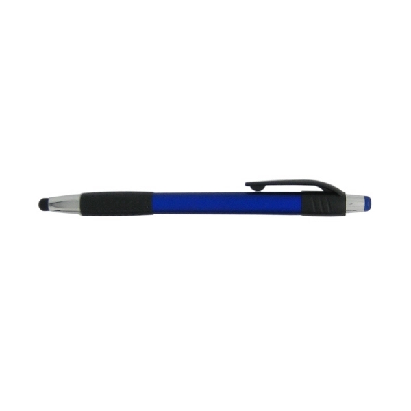 Click Action Plastic Ballpoint Stylus Pen - Image 2