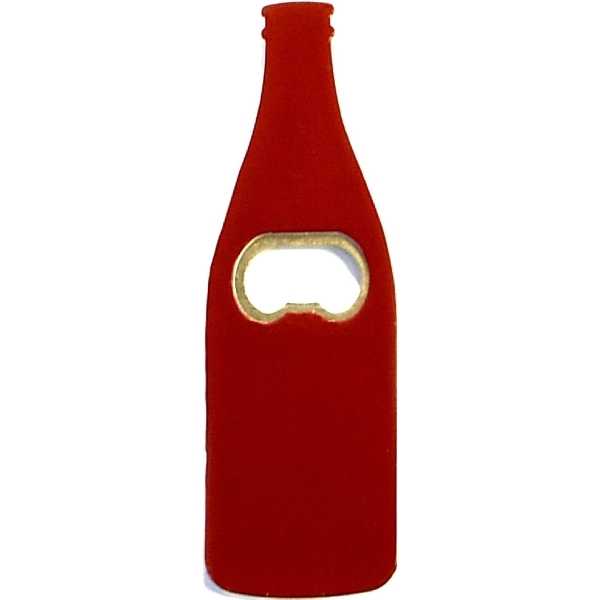 Jumbo size beer bottle shape magnetic bottle opener - Image 3