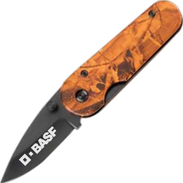 Cedar Creek® Orange Bull Pocket Knife