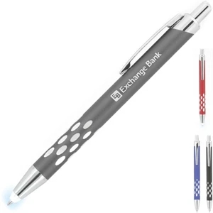 Andromeda Metal Retractable Ballpoint with LED Light