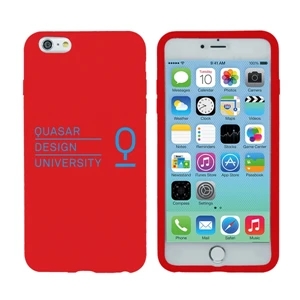 Silicone iPhone 6 Case - Red