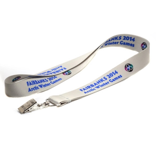 Polyester Full Color Sublimated Lanyard ID Badge Holder - Image 3