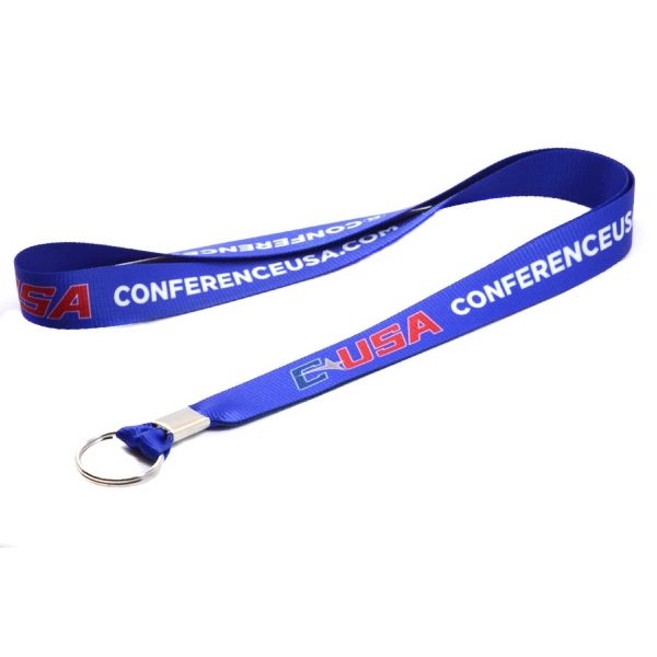 Polyester Full Color Sublimated Lanyard ID Badge Holder - Image 4