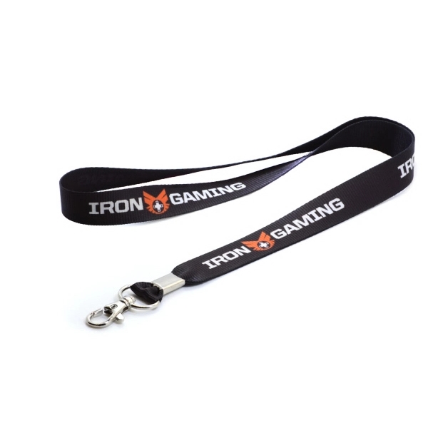 Polyester Full Color Sublimated Lanyard ID Badge Holder - Image 5