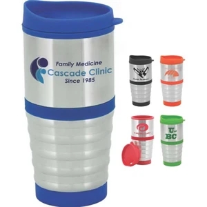Serius 16 oz. Stainless Steel Tumbler with Plastic Liner