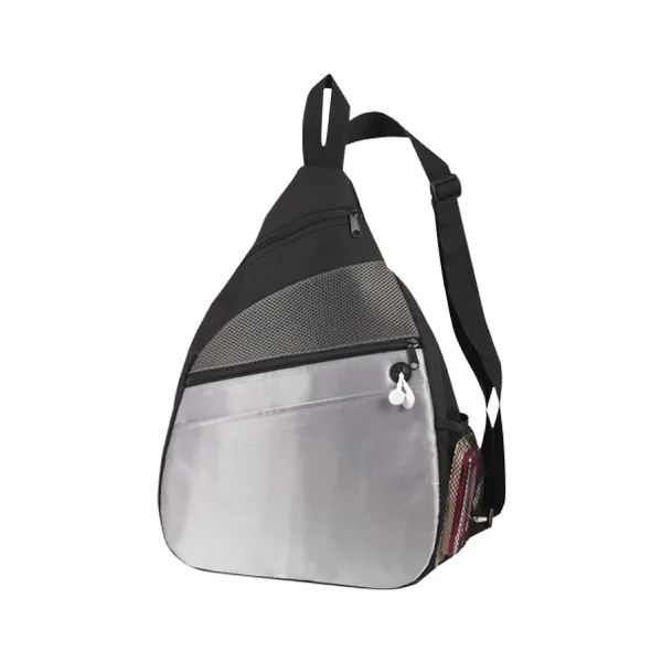 Metallic Doby Sling Backpack - Image 3