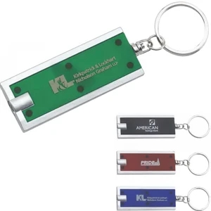 Tag Keychain with LED Light