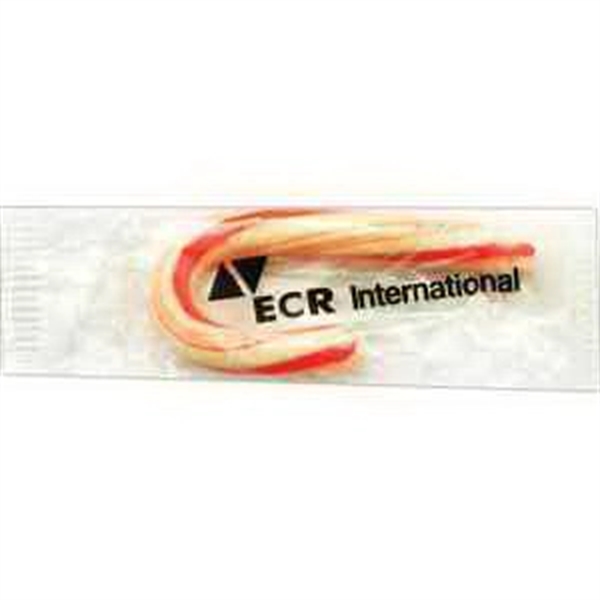 Small Candy Cane with Clear Label - Image 1