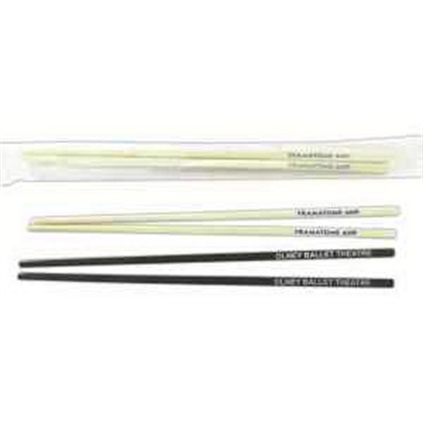 Black Plastic Chopsticks - Image 1