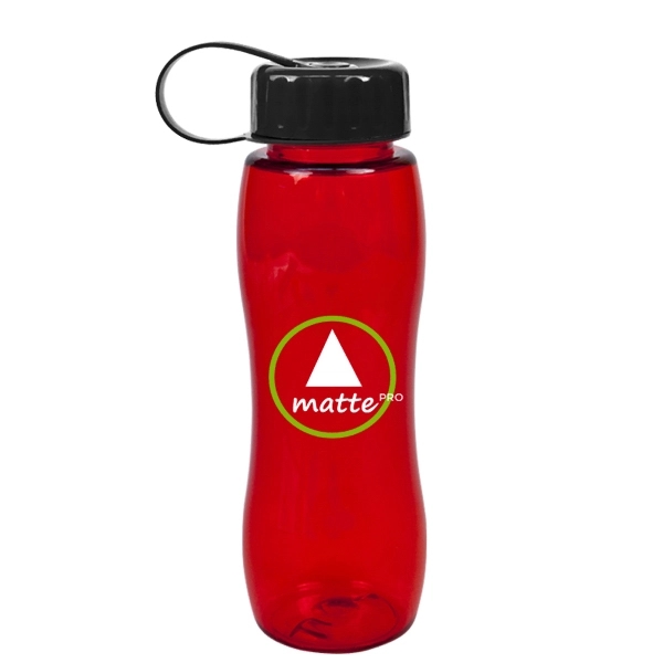 Poly-Pure Slim Grip Sports Bottle - Image 3