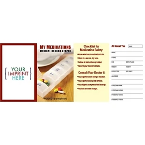 My Medications - Medical Record Keeper Pocket Pamphlet