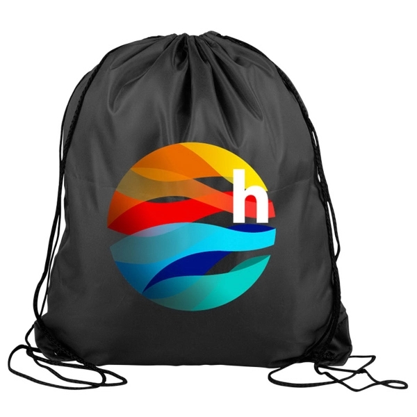 Drawstring Backpack with Digital Imprint - Image 9