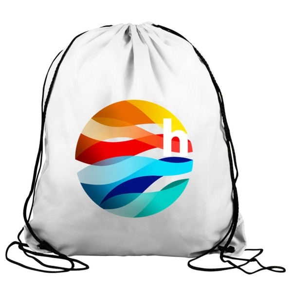 Drawstring Backpack with Digital Imprint - Image 11