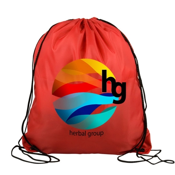 Drawstring Backpack with Digital Imprint - Image 22