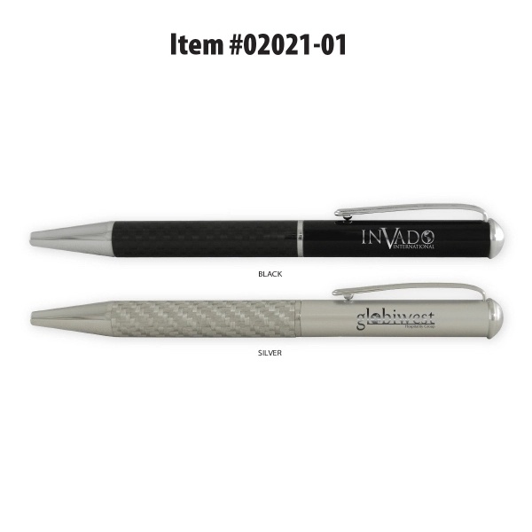 Slender Carbon Fiber Ballpoint Pen - Image 1