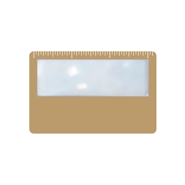 Credit Card Magnifier with Ruler - Image 3