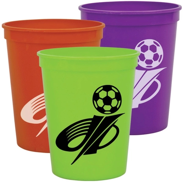 Cups-On-The Go 16 oz Stadium Cups Solid Colors - Image 4