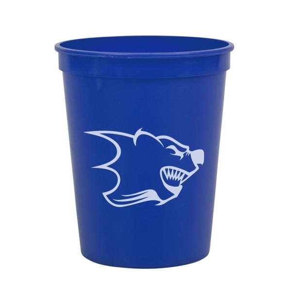 Cups-On-The Go 16 oz Stadium Cups Solid Colors - Image 17