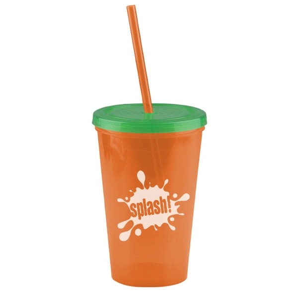 The Pioneer 16 oz Insulated Straw Tumbler - Image 1