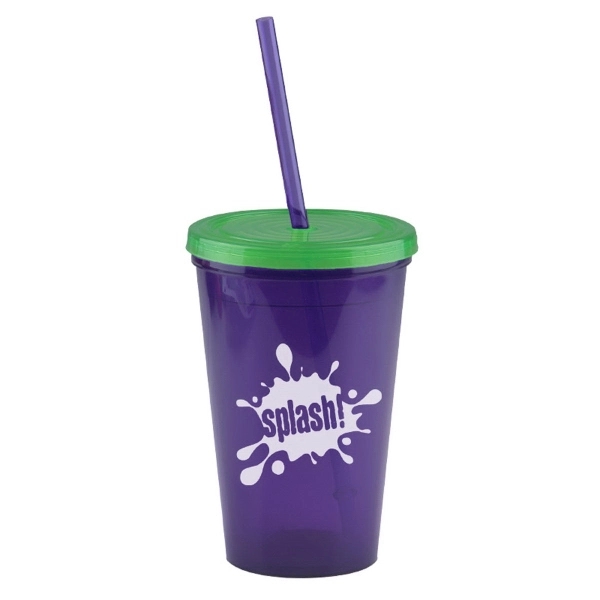 The Pioneer 16 oz Insulated Straw Tumbler - Image 9