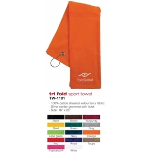 Tri Fold Sport Towel