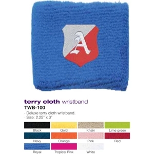Terry Cloth Wristband