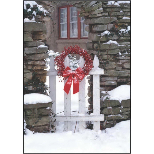 Snowy Gate Wreath