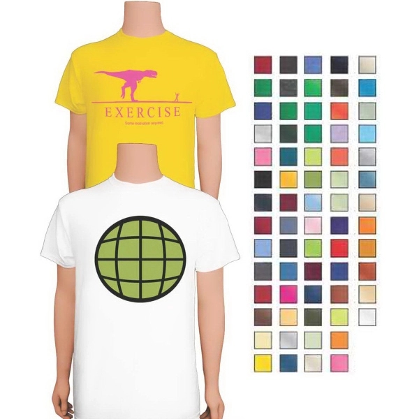 Colored Heavyweight All-Cotton T-shirt