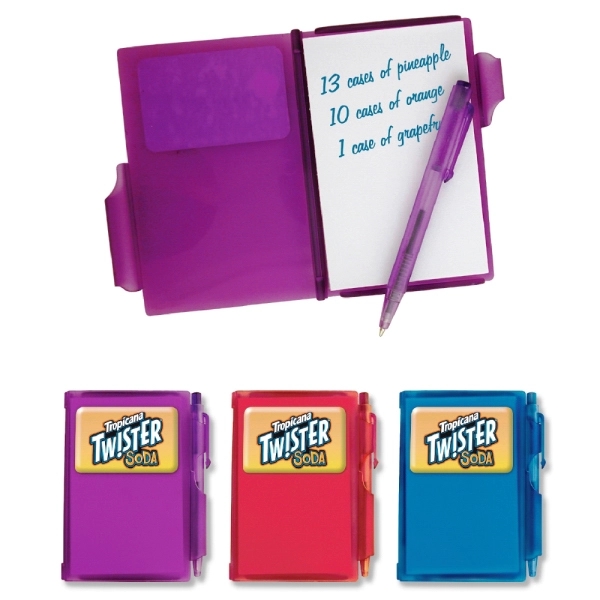 Mini Pocket Notebook w/ Pen