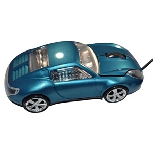 Sport Car Mouse with Moving Tires Wired