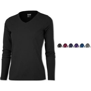 Ladies' Xtreme-Tek™ Heather Long Sleeve T-Shirt