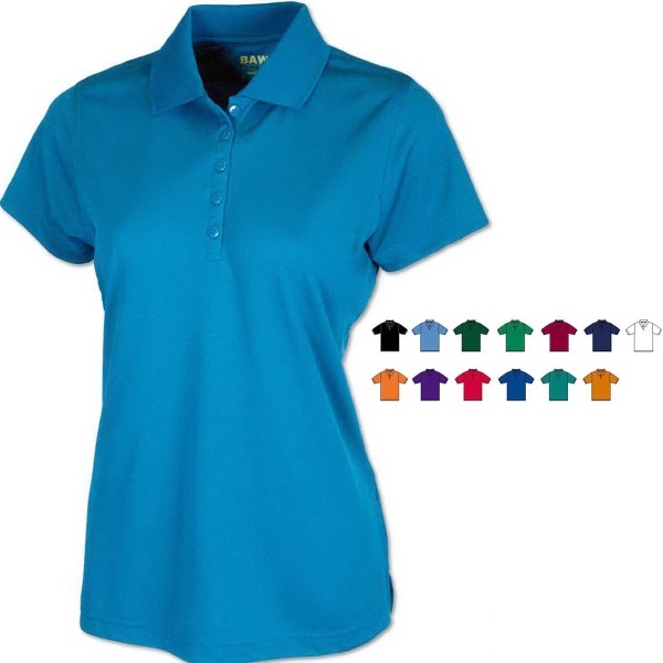 Ladies' Eco Cool-Tek™ Short Sleeve Polo Shirt