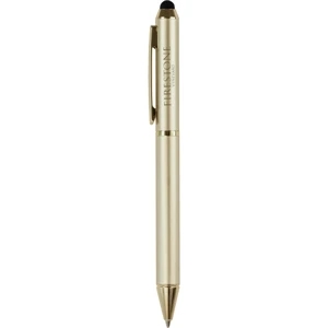 Tapper Brass Gold Colored Stylus Ballpoint Pen