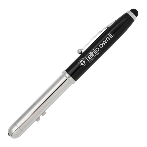 Antibes Metal Pen and Stylus - Image 1
