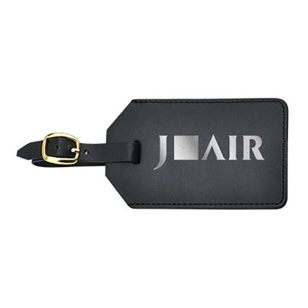 Luggage Tag with Security Flap Cover - Image 1