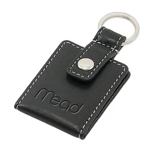 Leather Key Fob with Mini Photo Wallet