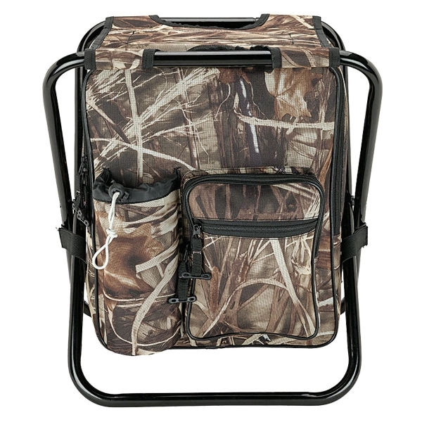 Greenwood 24-Can Camo Cooler Chair - Image 2