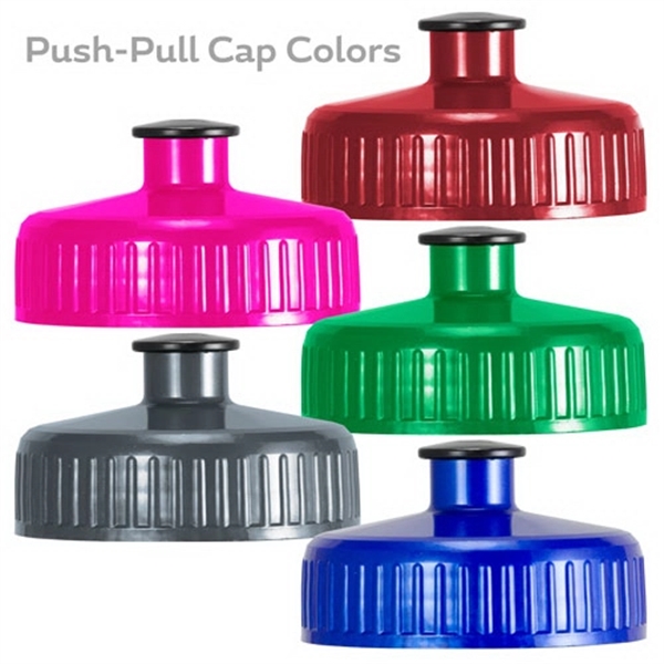 Van Metro Sport Bottle-Push-Pull Cap - Image 2